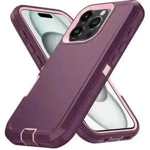 Armor Shockproof Defender Phone Case (For iPhones) - Bear Hugs