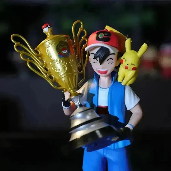 Ash & Pikachu Pokemon Champions Figurine (18 cm) - Bear Hugs