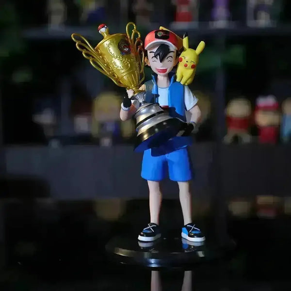 Ash & Pikachu Pokemon Champions Figurine (18 cm) - Bear Hugs