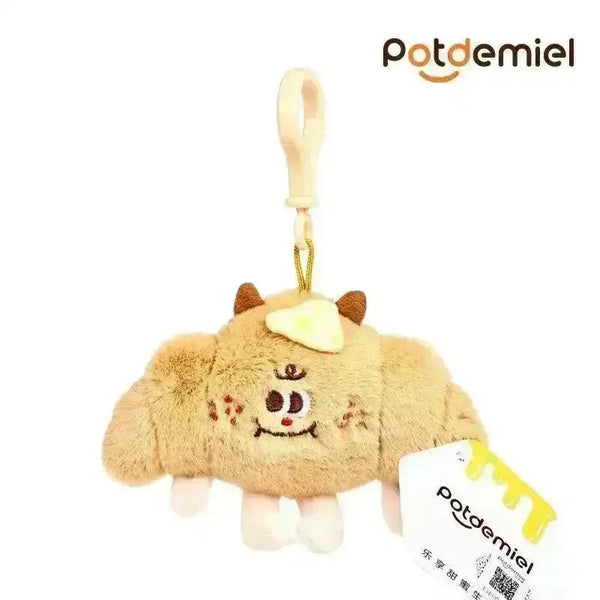 Assorted Plush Snacks Keychain - Bear Hugs
