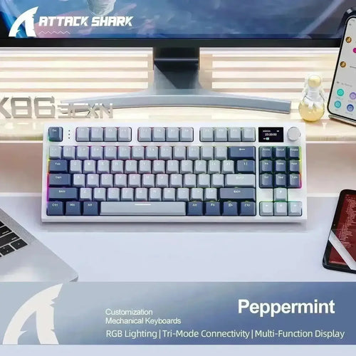 Attack Shark K86 Wireless Mechanical Keyboard - Bear Hugs