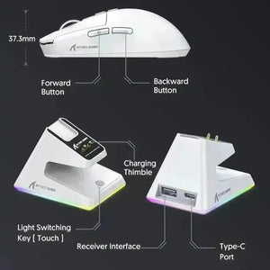 Attack X6 Lightweight Wireless Gaming Mouse - Bear Hugs