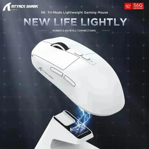 Attack X6 Lightweight Wireless Gaming Mouse - Bear Hugs