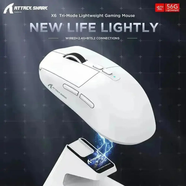 Attack X6 Lightweight Wireless Gaming Mouse - Bear Hugs