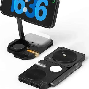 Aulumu M01 4-in-1 Wireless Charging Station - Bear Hugs