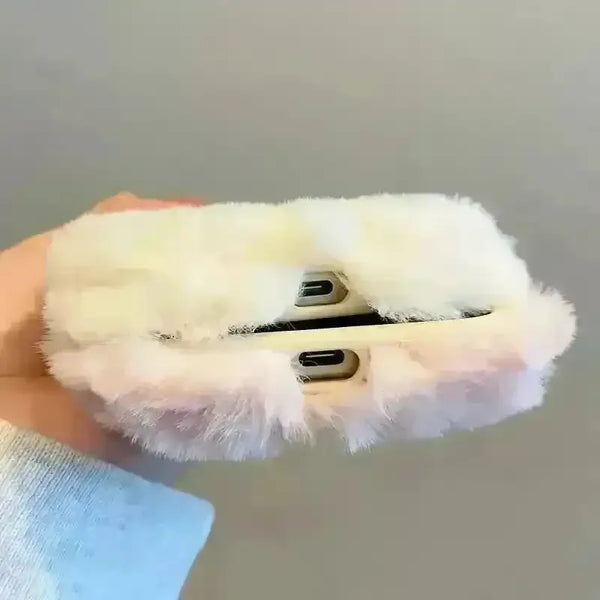 Autumn Heart Plush Phone Case (For iPhones) - Bear Hugs