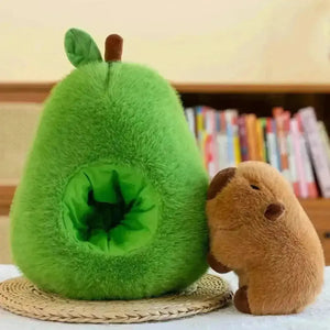 Avocado Capybara Plush Toy - Bear Hugs