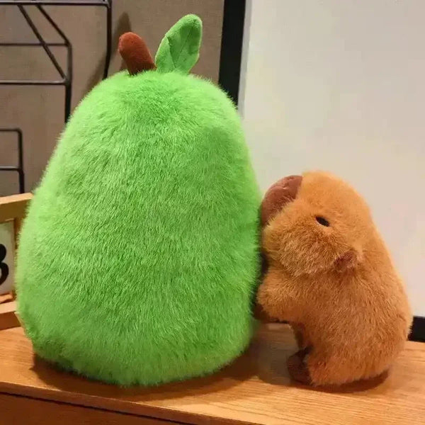 Avocado Capybara Plush Toy - Bear Hugs