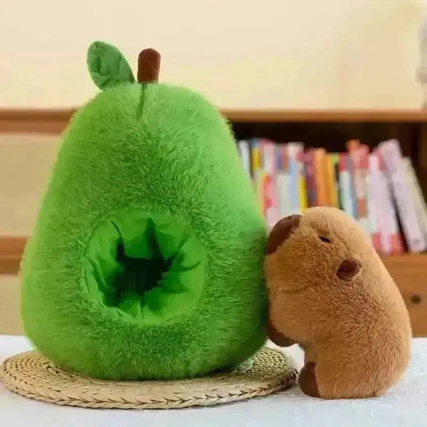 Avocado Capybara Plush Toy - Bear Hugs