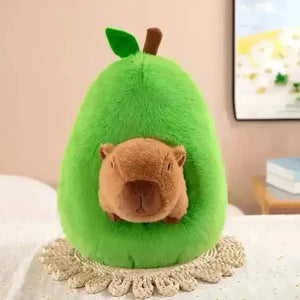 Avocado Capybara Plush Toy - Bear Hugs