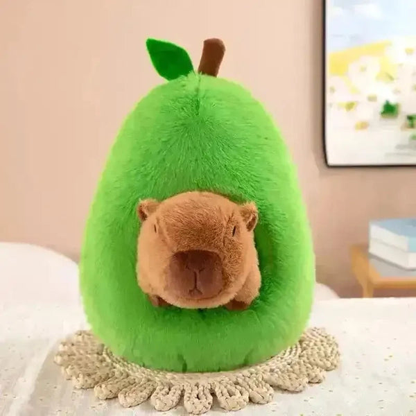 Avocado Capybara Plush Toy - Bear Hugs