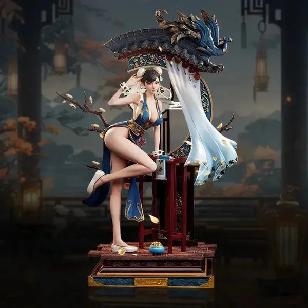 Azure Dragon Chun-Li Figurine (50 cm) - Bear Hugs