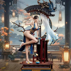 Azure Dragon Chun-Li Figurine (50 cm) - Bear Hugs