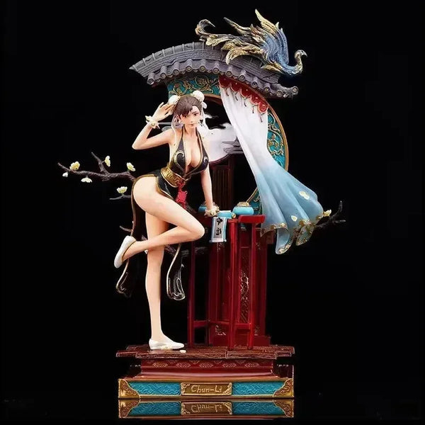 Azure Dragon Chun-Li Figurine (50 cm) - Bear Hugs