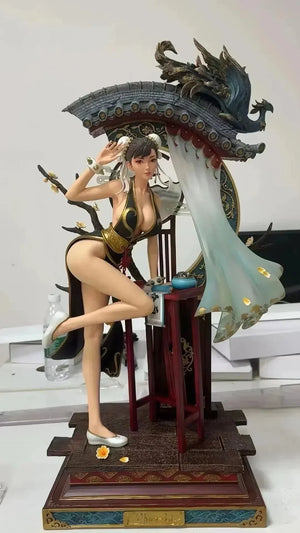 Azure Dragon Chun-Li Figurine (50 cm) - Bear Hugs