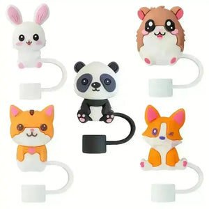 Baby Animals Straw Cover for Stanley Cup (Set of 5) - Bear Hugs