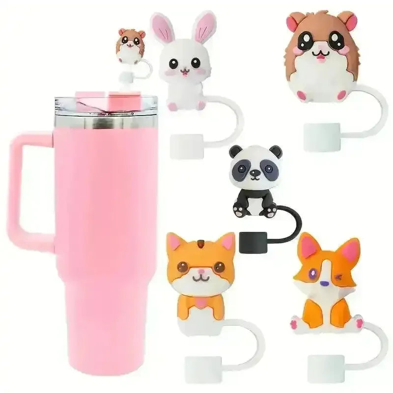Baby Animals Straw Cover for Stanley Cup (Set of 5) - Bear Hugs