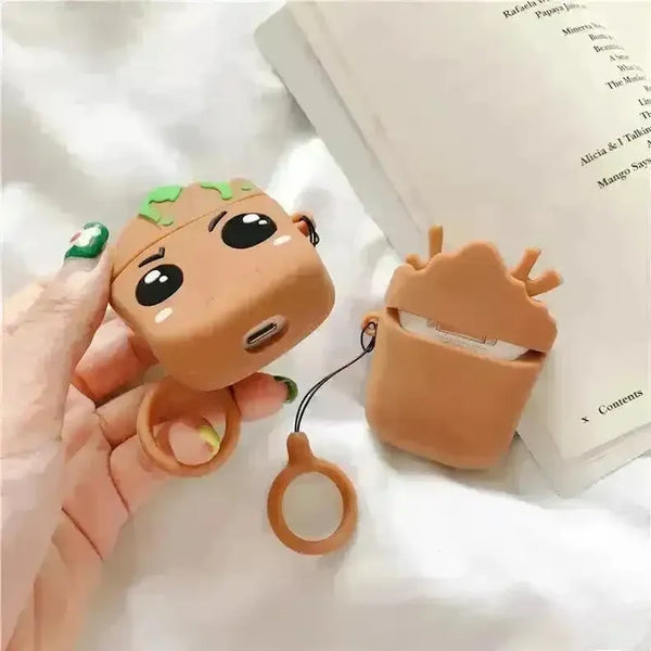 Baby Groot Case (For Airpods) - Bear Hugs