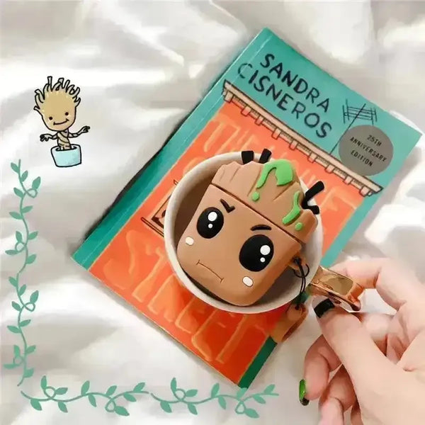 Baby Groot Case (For Airpods) - Bear Hugs