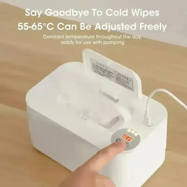 Baby Wipes Warmer with LED Display - Bear Hugs