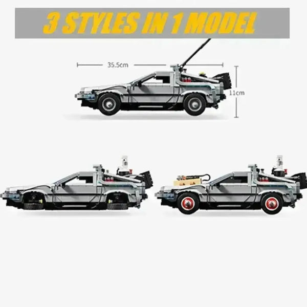 Back to the Future Car Building Block Set - Bear Hugs