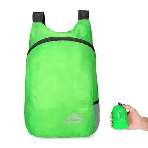 Backpack in a Pouch Folding Bag (20L Capacity) - Bear Hugs