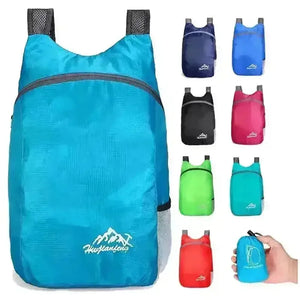 Backpack in a Pouch Folding Bag (20L Capacity) - Bear Hugs