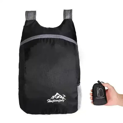 Backpack in a Pouch Folding Bag (20L Capacity) - Bear Hugs