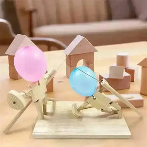 Balloon Bamboo Man Two-Player Duel Game - Bear Hugs