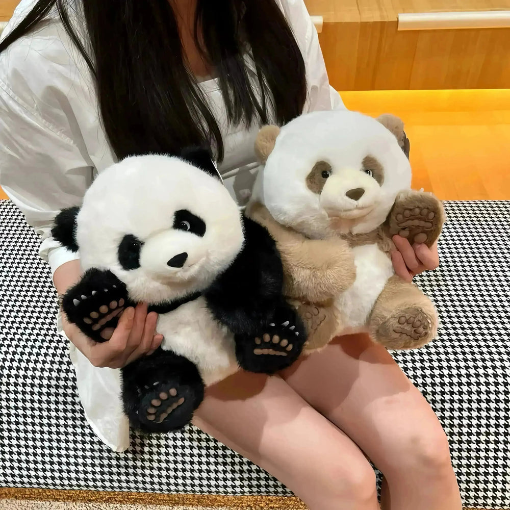 Bamboo Whisper Realistic Panda (30 cm) - Bear Hugs