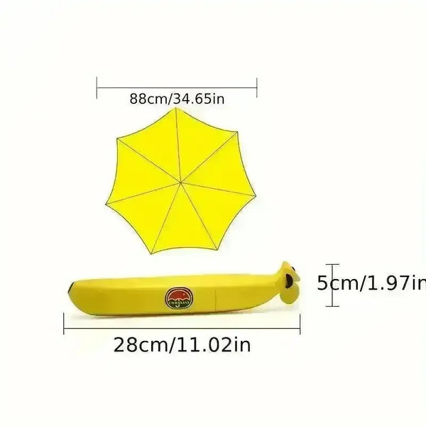 Banana Shaped Creative Umbrella - Bear Hugs