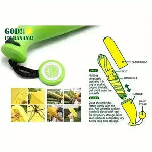 Banana Shaped Creative Umbrella - Bear Hugs