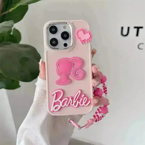 Barbie Beaded Lanyard Phone Case (For iPhones) - Bear Hugs