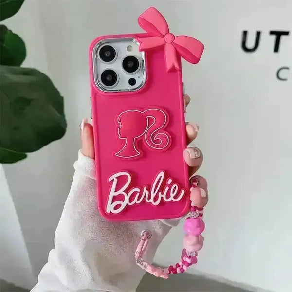 Barbie Beaded Lanyard Phone Case (For iPhones) - Bear Hugs