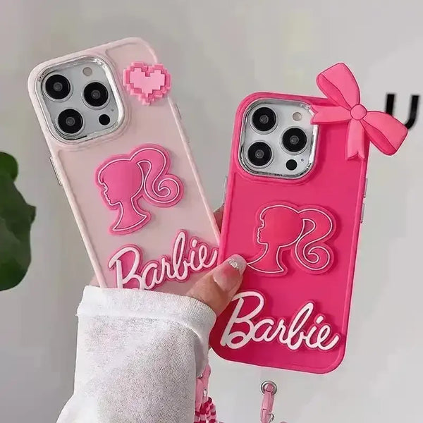 Barbie Beaded Lanyard Phone Case (For iPhones) - Bear Hugs