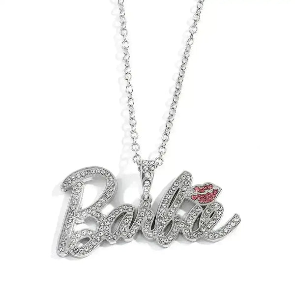 Barbie Sparkling Pendant Necklace - Bear Hugs
