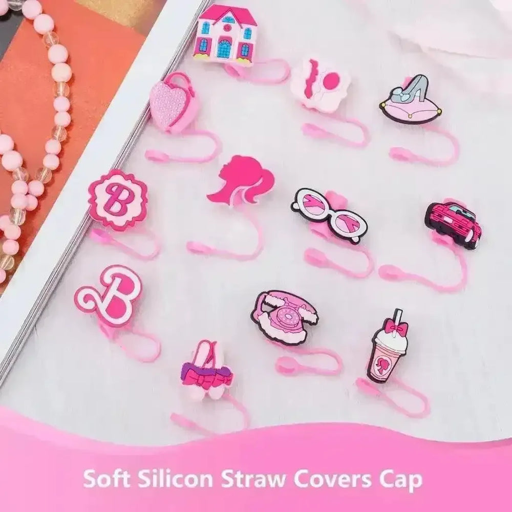 Barbie Style Straw Caps for Stanley Tumblers (Set of 2) - Bear Hugs