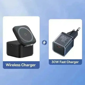 Baseus 25W 2 in 1 Magnetic Wireless Charger Stand - Bear Hugs