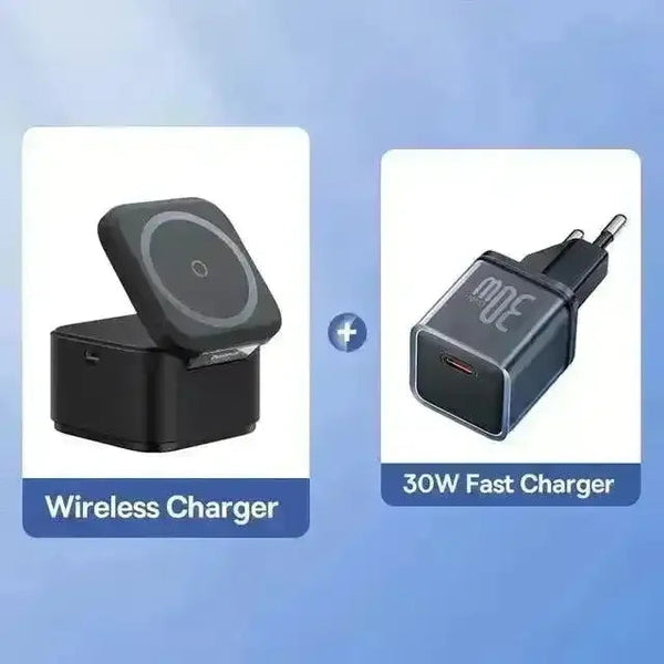Baseus 25W 2 in 1 Magnetic Wireless Charger Stand - Bear Hugs