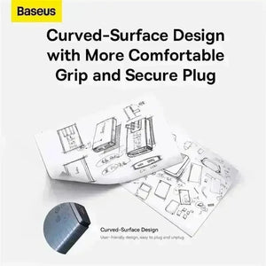 Baseus Razor Slim 65W GaN5 Quick Charger - Bear Hugs