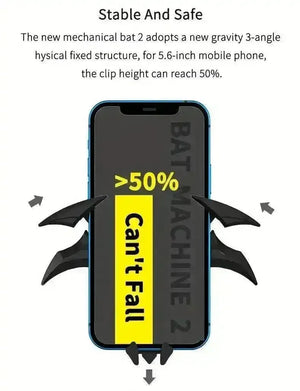 Bat Shaped Car Mobile Phone Bracket - Bear Hugs