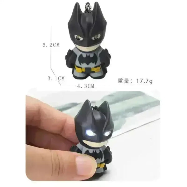 Batman Glowing Eye Keychain - Bear Hugs
