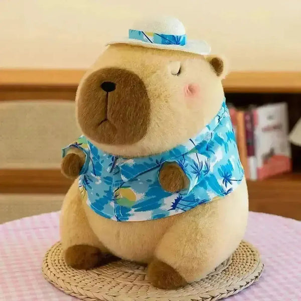 Beach Style Capybara Plushie - Bear Hugs