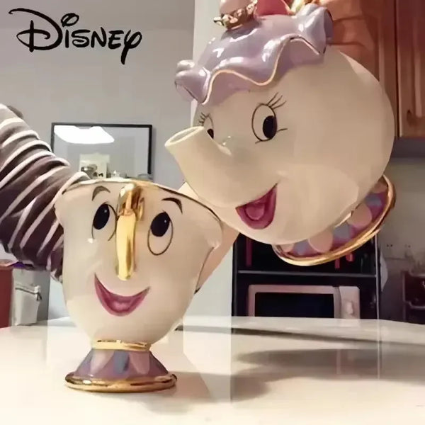 Beauty And The Beast Mrs. Potts & Chip Tea Cup - Bear Hugs