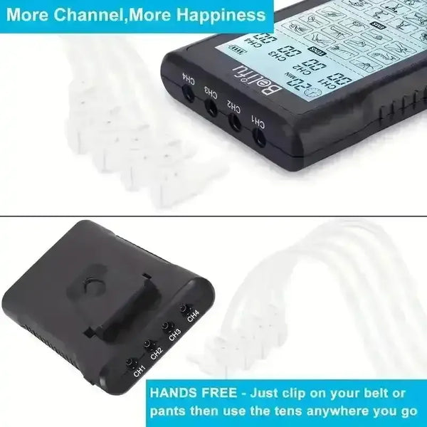 Belifu 4-Channel TENS EMS Unit - Bear Hugs