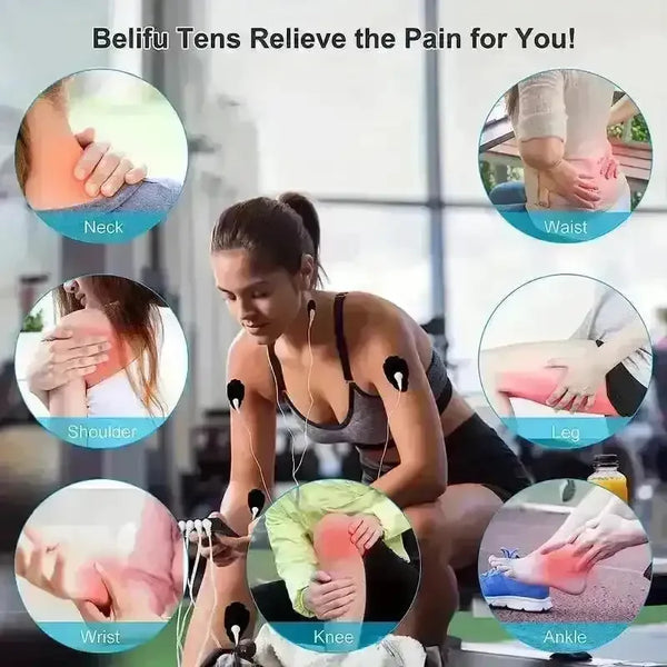 Belifu 4-Channel TENS EMS Unit - Bear Hugs