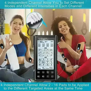 Belifu 4-Channel TENS EMS Unit - Bear Hugs