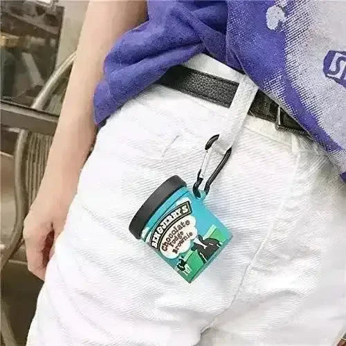 Ben & Jerry's Ice Cream Protective Case (For Airpods) - Bear Hugs