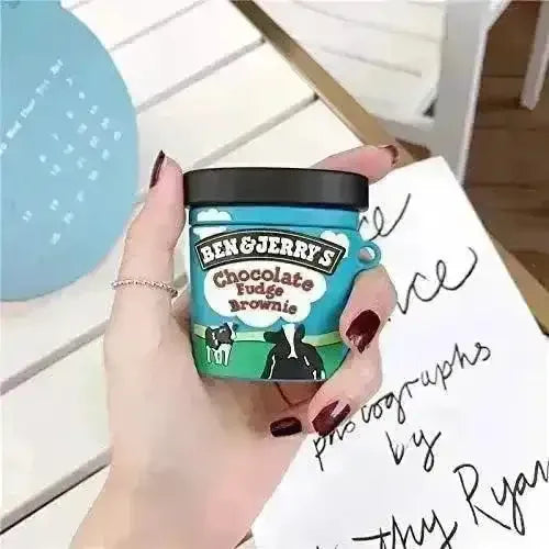 Ben & Jerry's Ice Cream Protective Case (For Airpods) - Bear Hugs