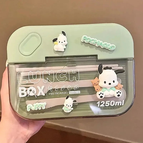 Bento Buddies Japanese Lunch Box (1250 ml) - Bear Hugs